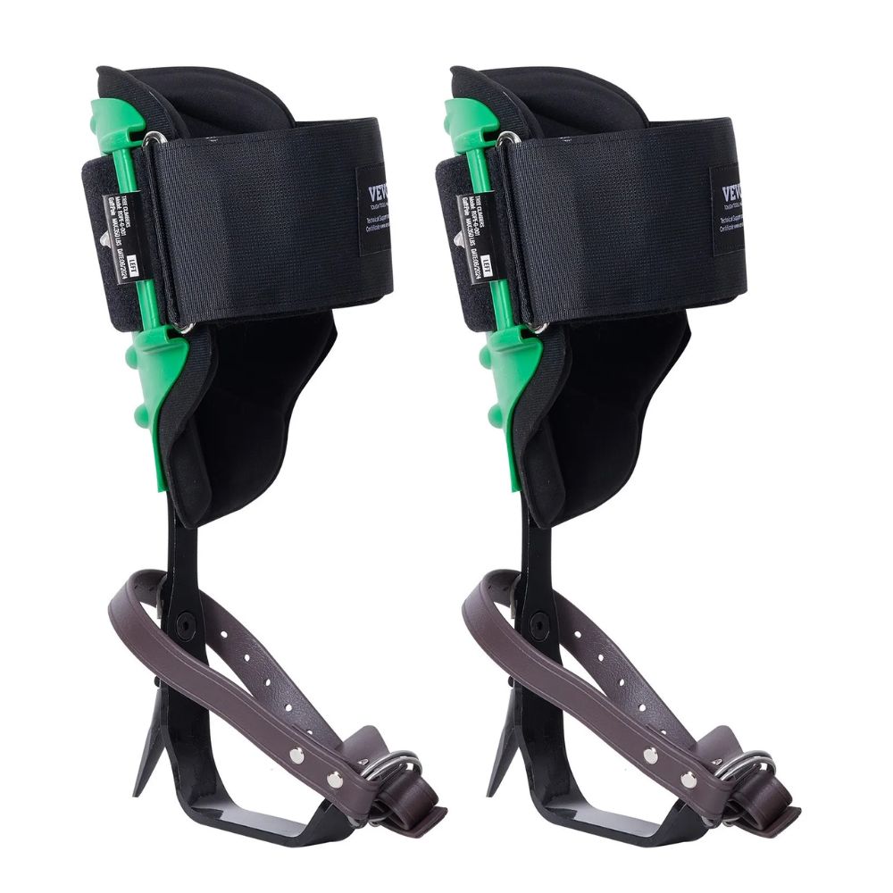 VEVOR Tree Climbing Spikes, Alloy Steel, 350 lb Capacity