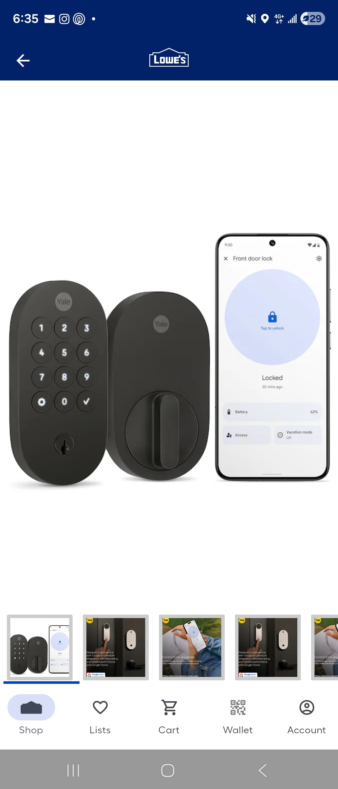 Yale Smart Lock with Matter