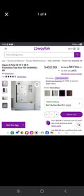 Aqua Bran Frameless Tub Door