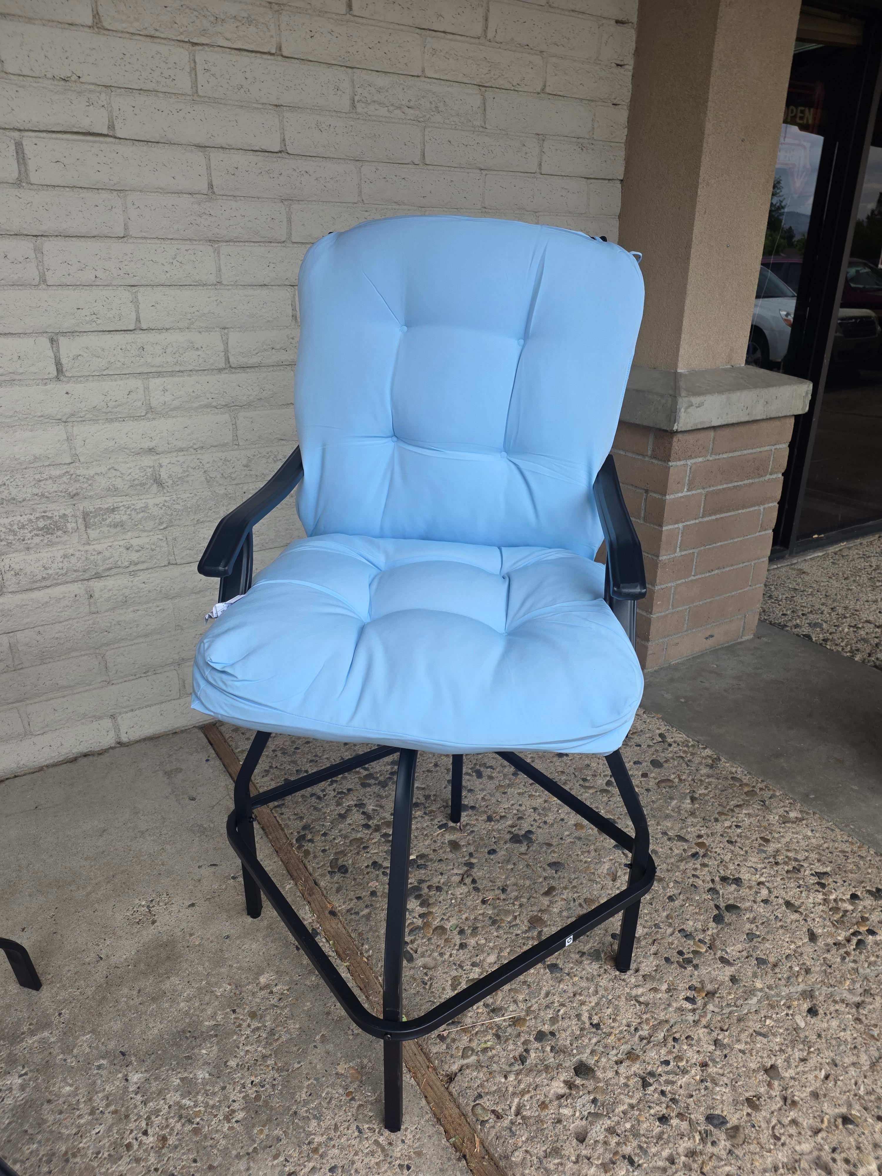 3 Piece Outdoor Patio Set 360° Swivel Seats