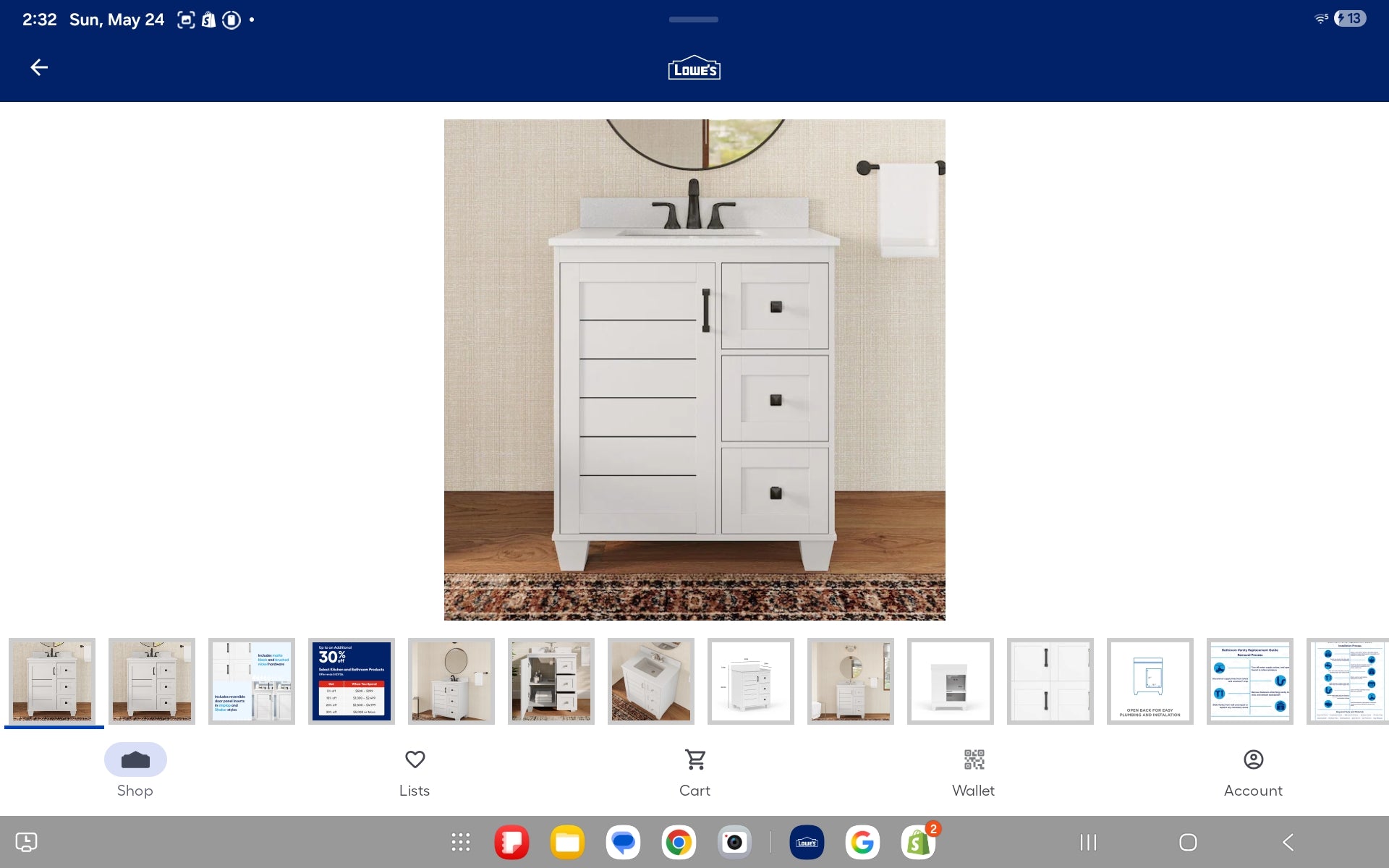 30-inch Vanity