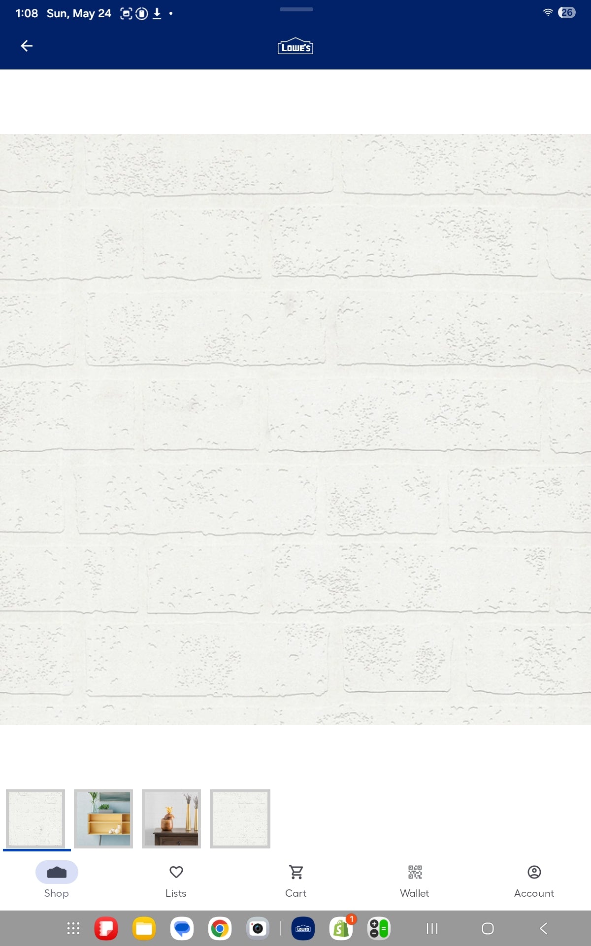 Wallpaper Raised Brick