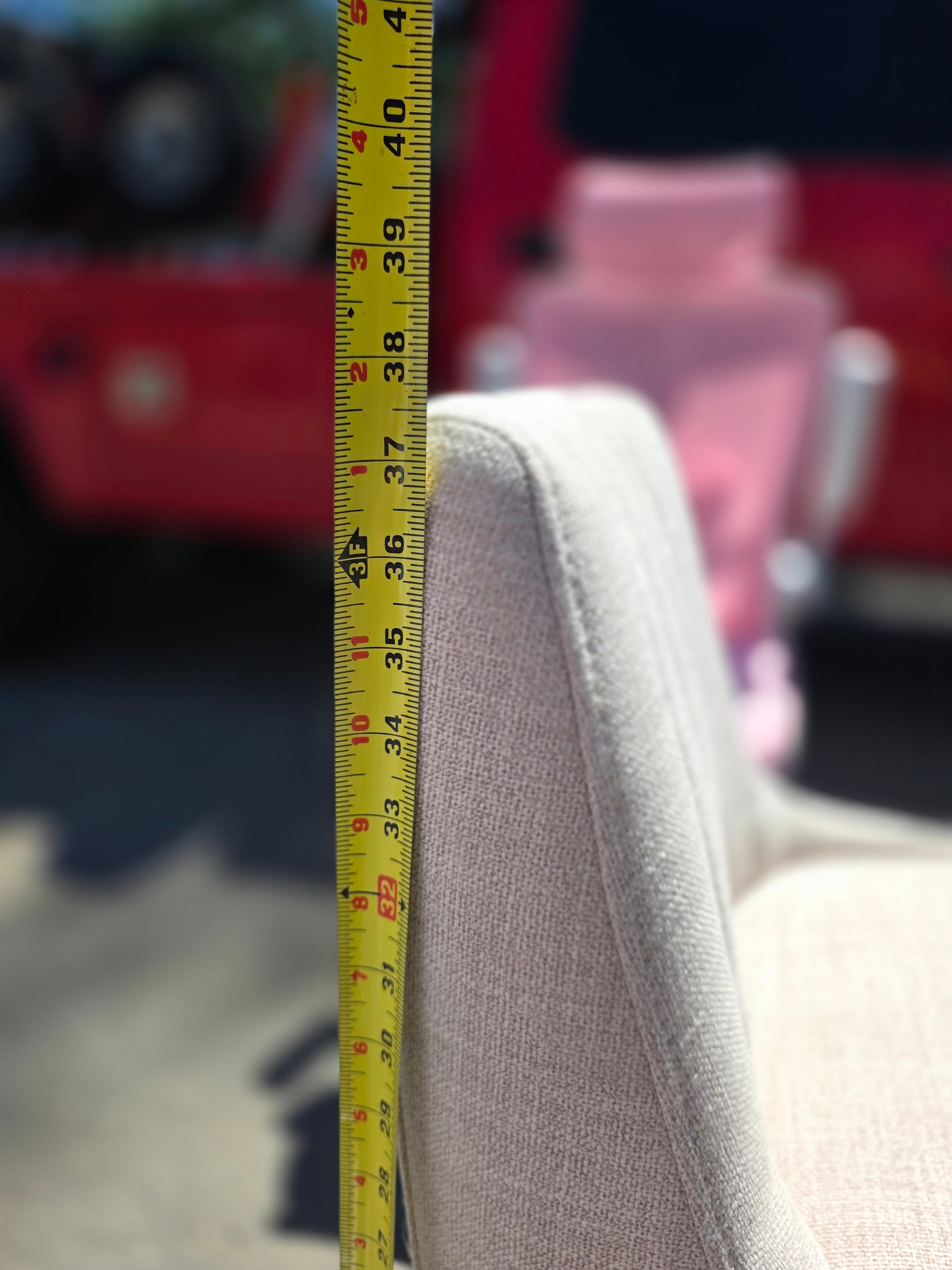 Modern Linen Counter Stool