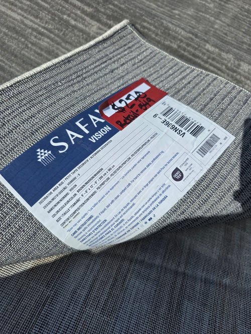 Safavieh Vision Gray Modern Area Rug – 9' x 12'
