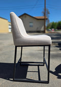 Modern Linen Counter Stool