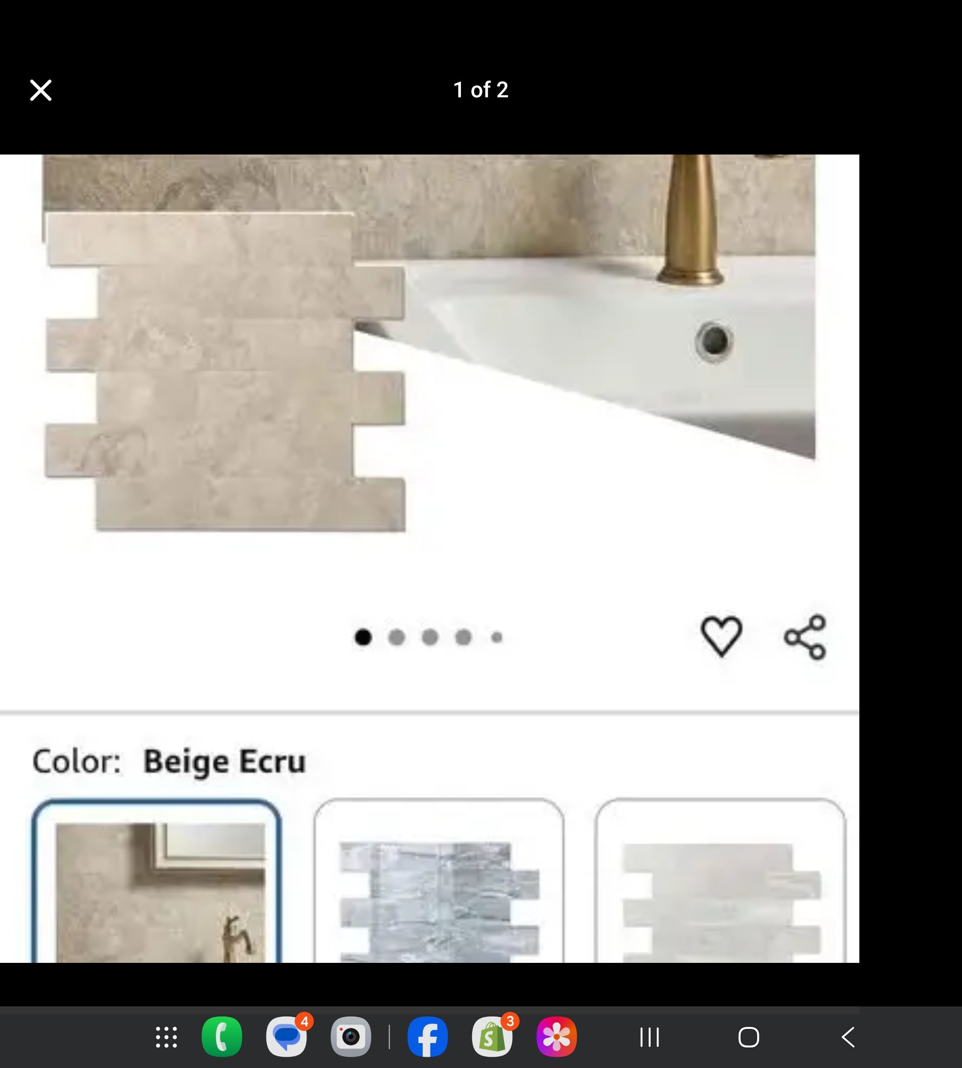 Stone/Tile Wall Panels – 20 Pieces