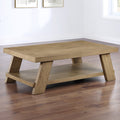 Feltman 55" Wood Coffee Table