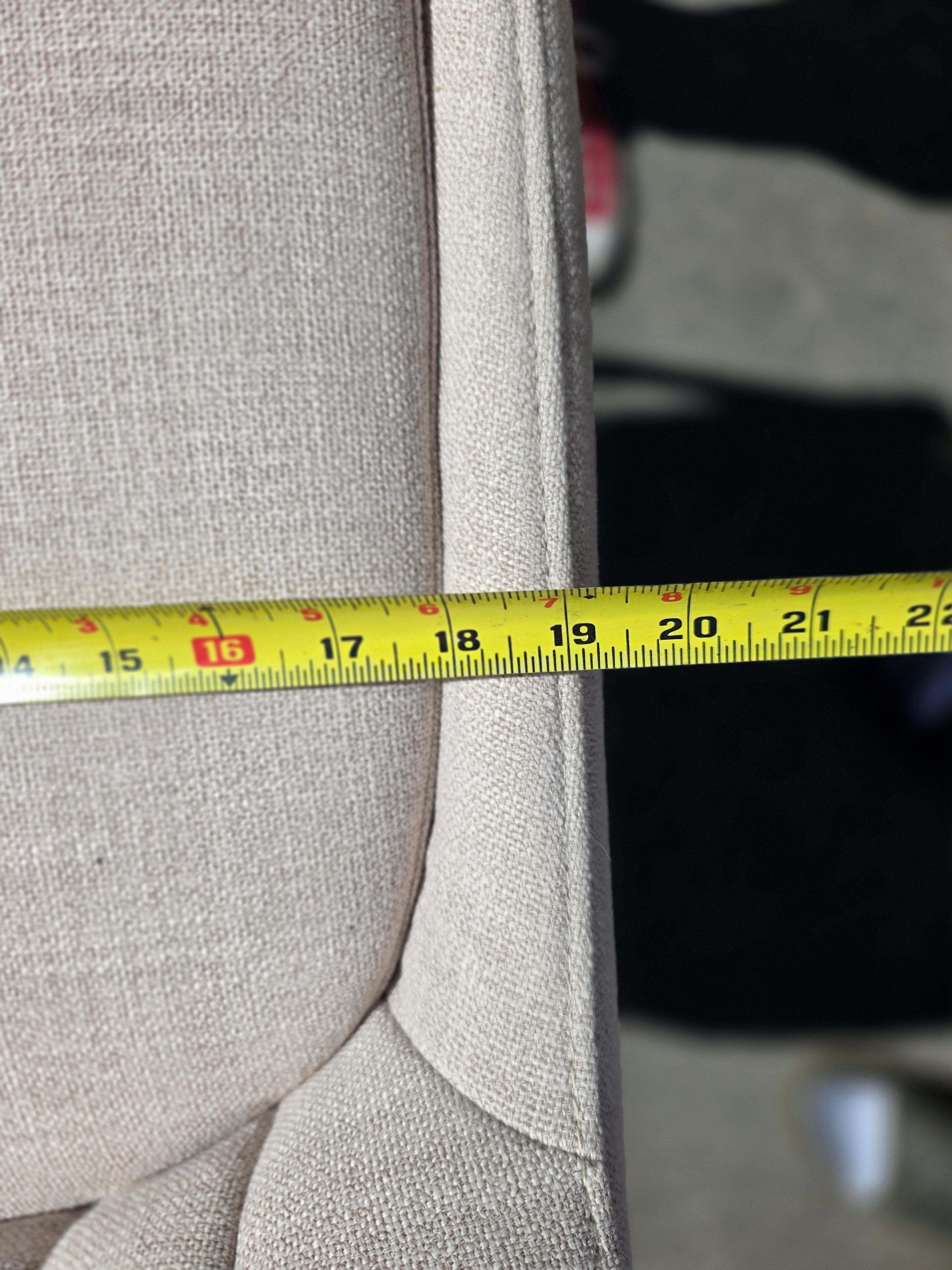 Modern Linen Counter Stool